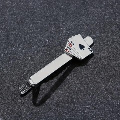                Póker nyakkendőtű díszdobozban - Ezüst 